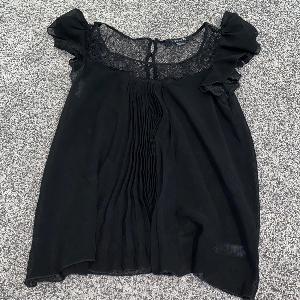 Forever 21 Black Shirt